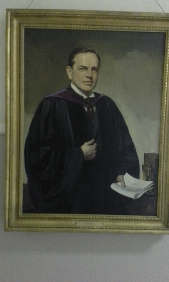Raymond Perry Rodgers NEILSON, John McCracken (as he looked 1916-27), c. 1946
oil on canvas, 47 x 37-1/4 in. frame size
P 662
Credit Line: Lafayette College, Easton, PA. Gift of Mrs. Edith McCracken (ne' Constable)